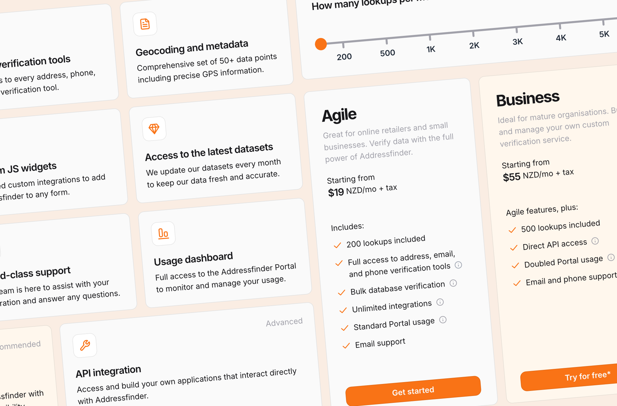 Addressfinder’s new UI