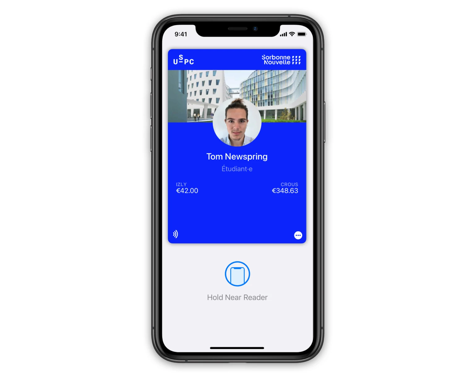 USPC student digital ID concept